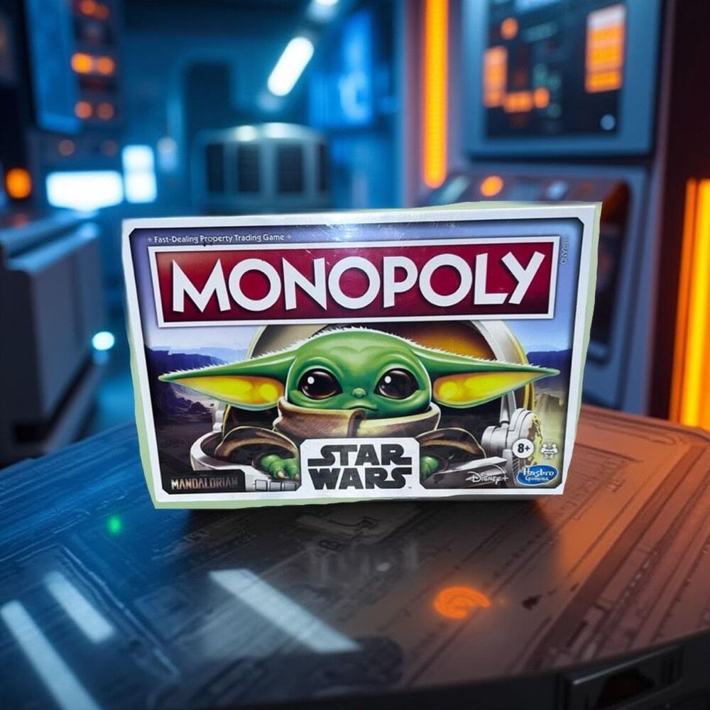 NIB Monopoly Hasbro Star Wars The Child Edition Board Game for Families Sealed